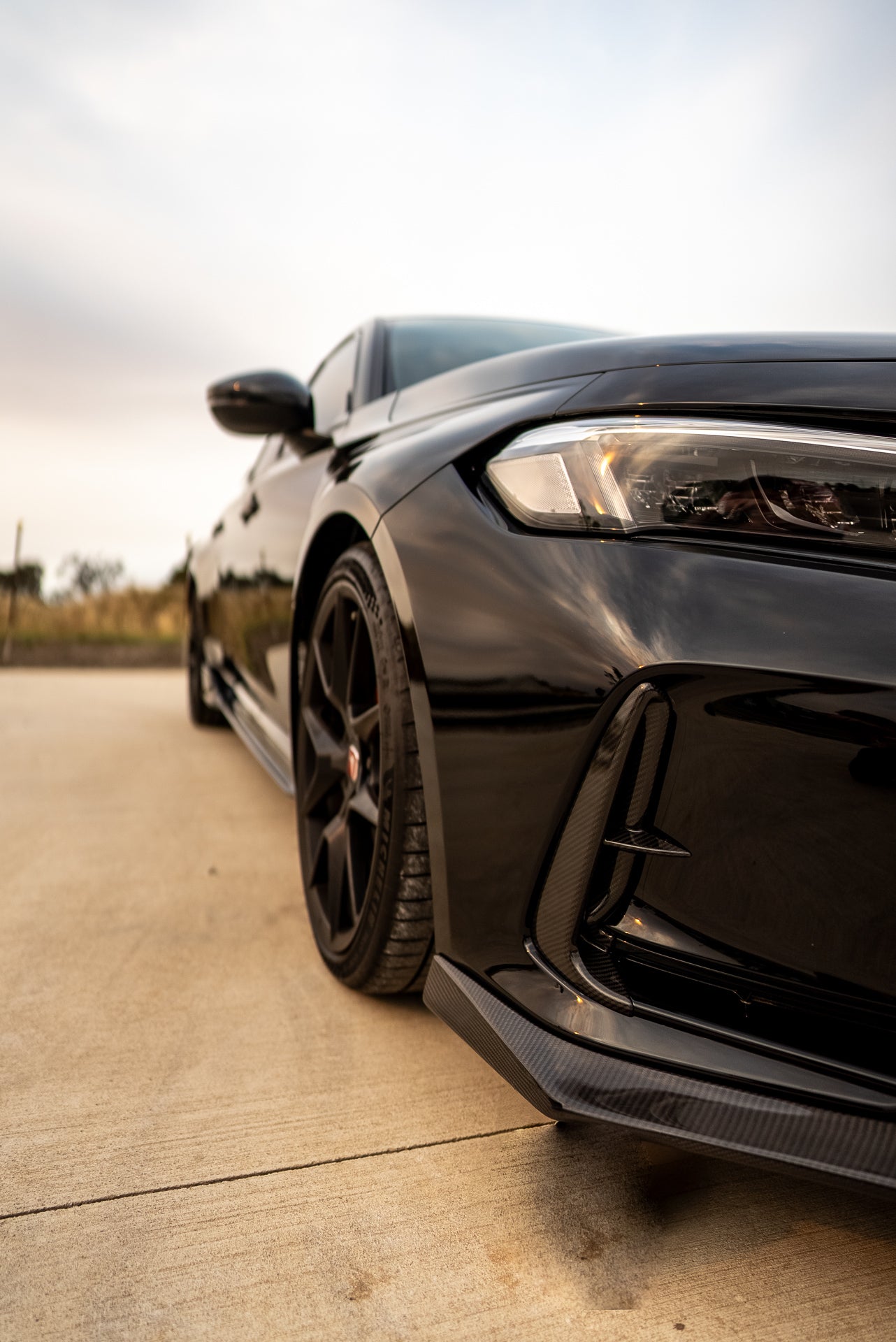 carbon lip and covers 11th gen type r fl5