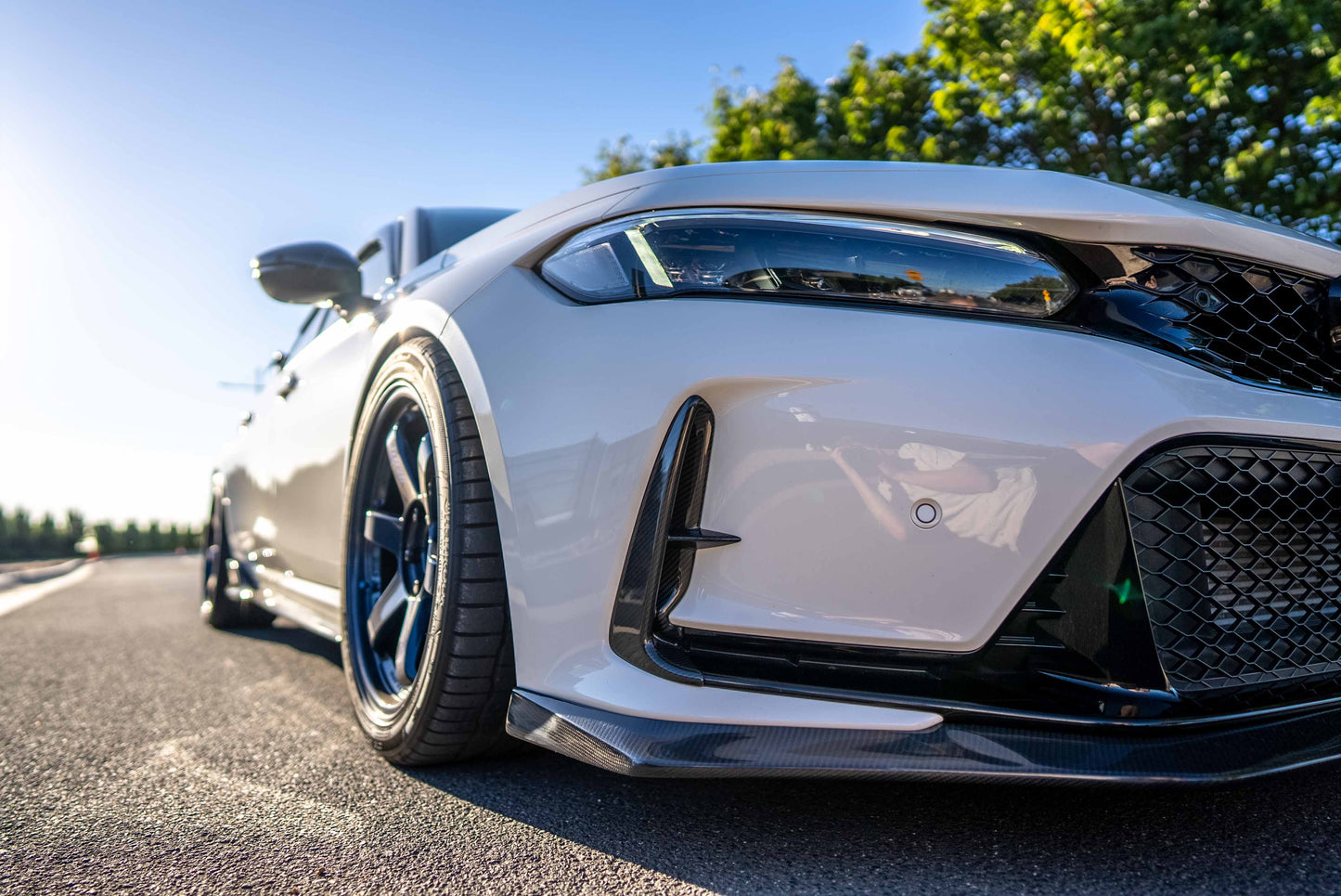front lip and vent covers honda civic type r