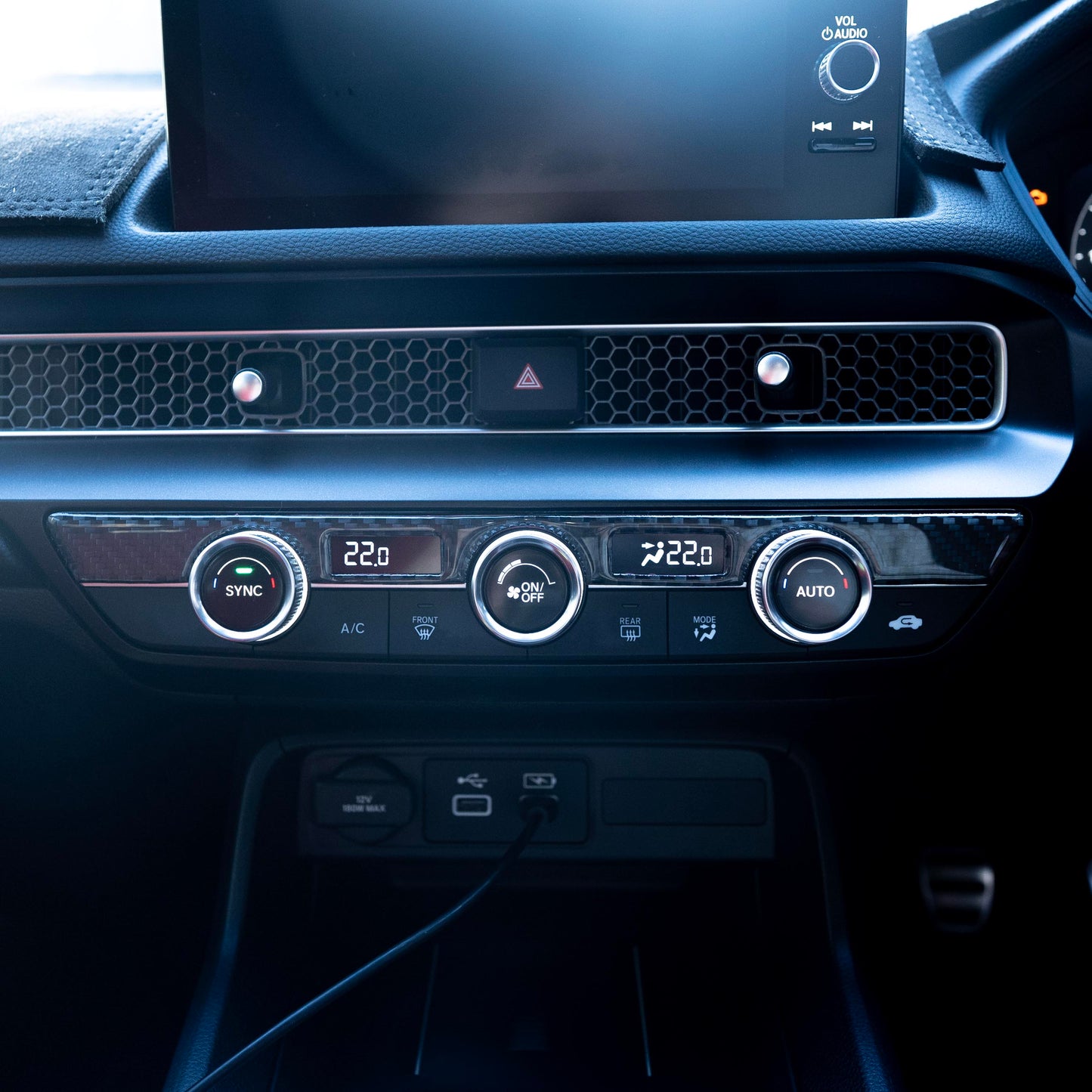 Honda Civic 11th Gen Carbon Climate Control Trim