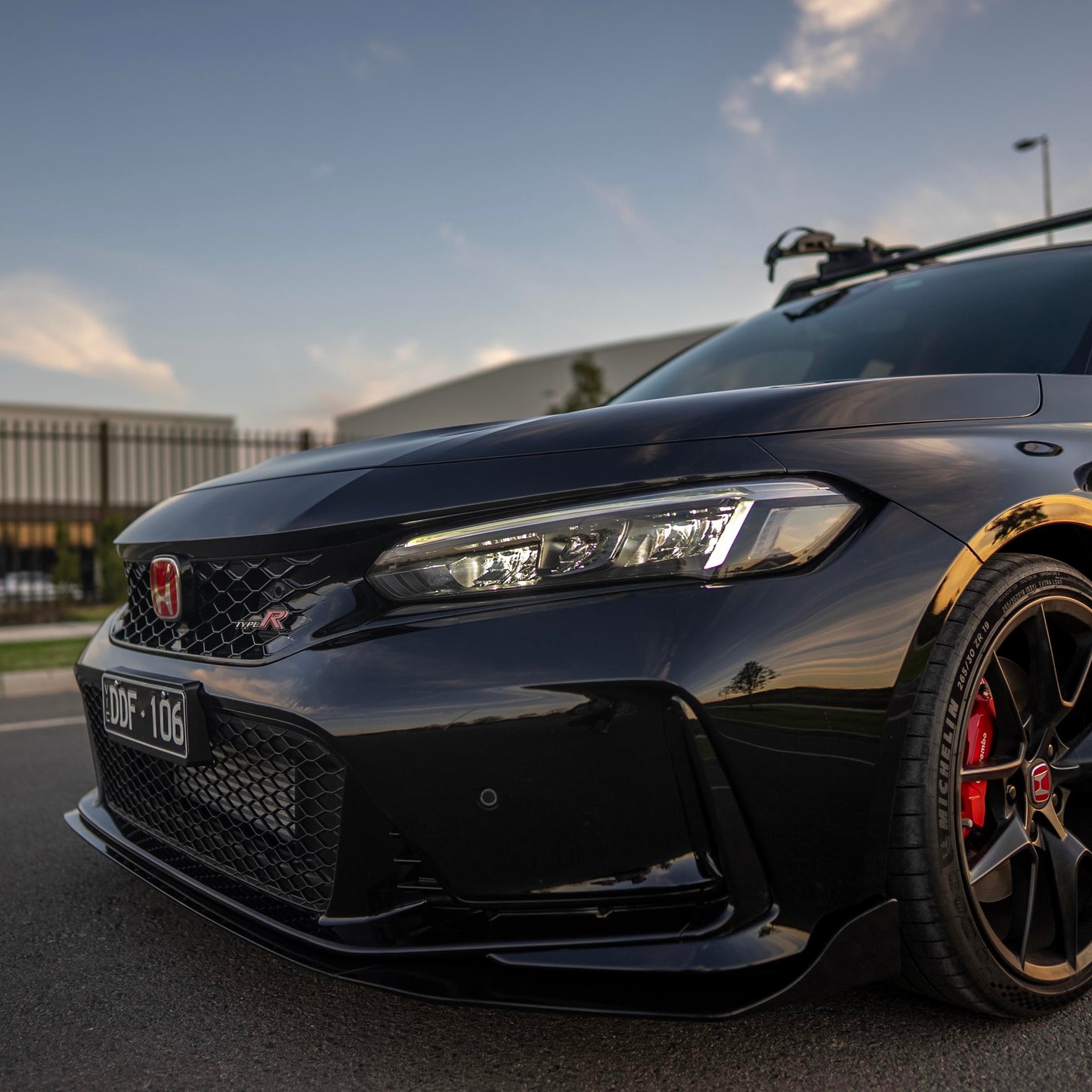 Honda Civic Type R FL5 Front Lip V2 AMG