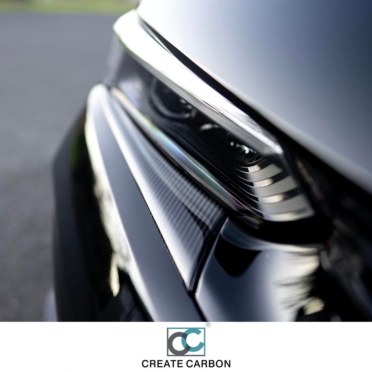 Honda Civic 11th Gen Carbon Under-Headlight Trim