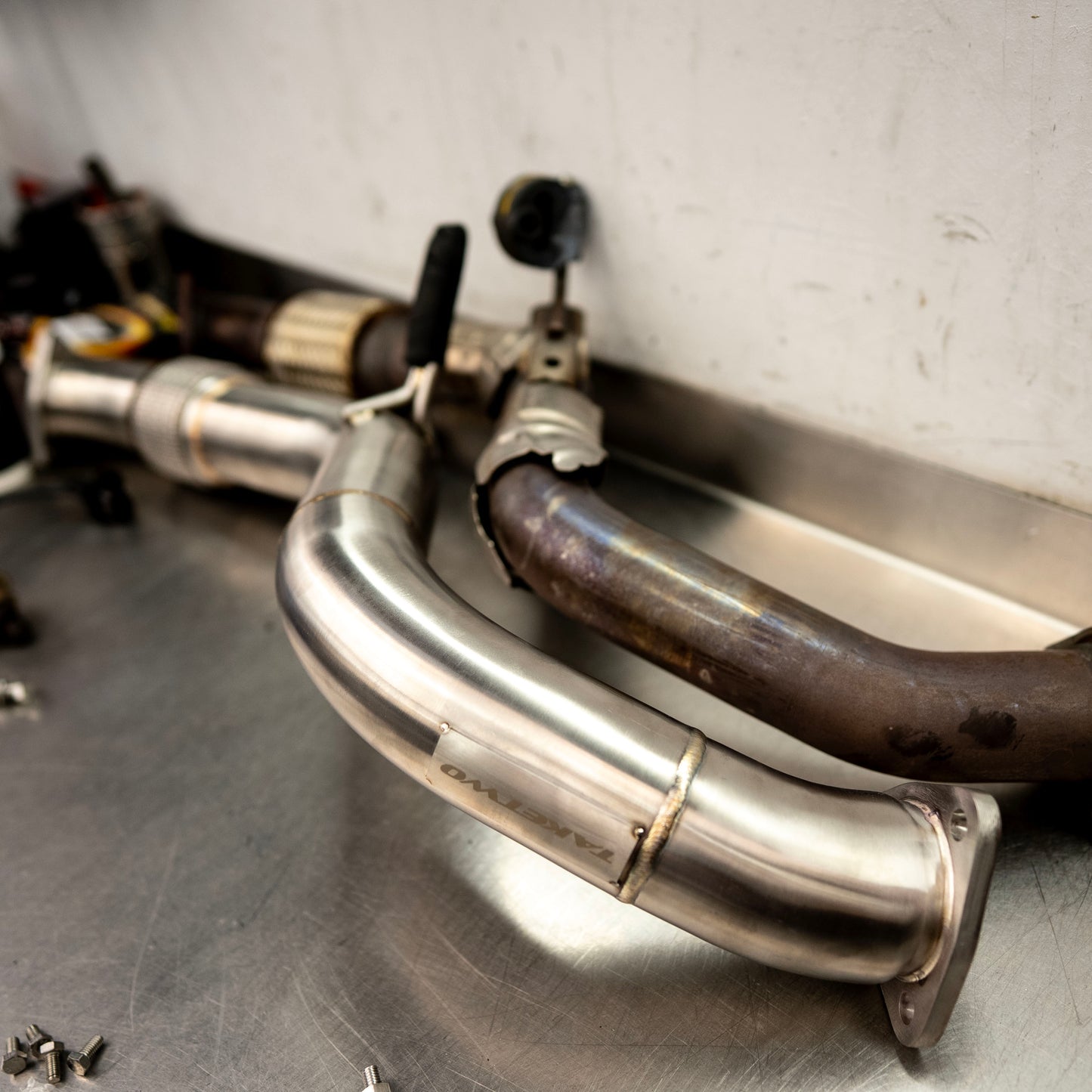 Honda Civic Type R FL5 Downpipe + Front Pipe