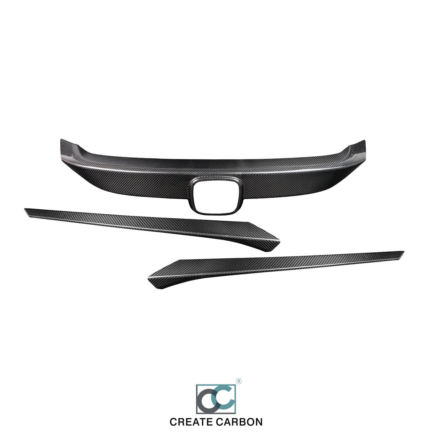 Honda Civic 10th Gen Type R FK8 Carbon Grille + Bezel