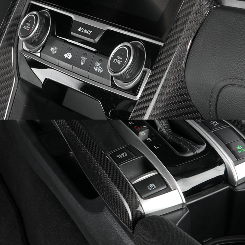 Honda Civic 10th Gen Type R FK8 Carbon Console Side Cover