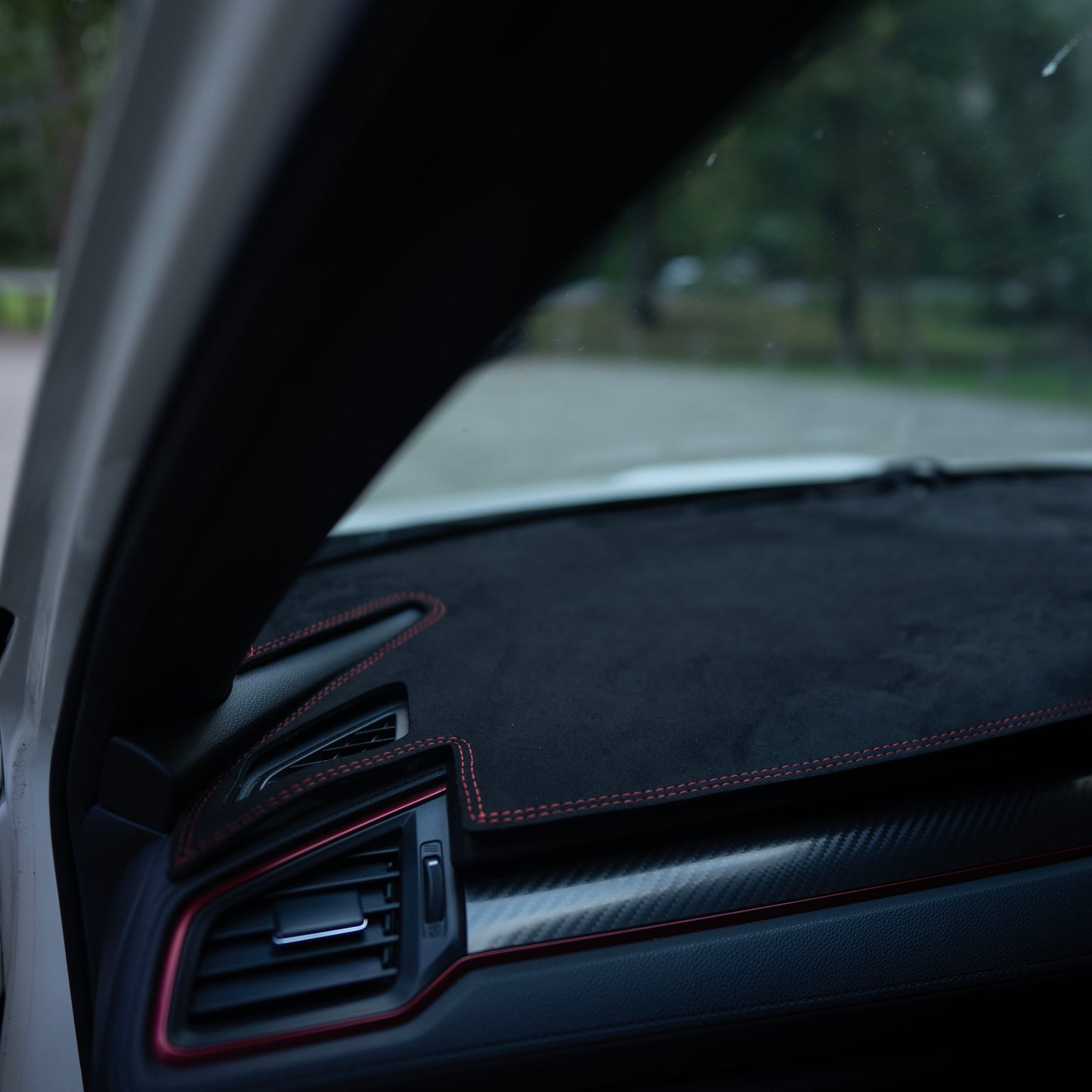 Honda Civic 10th Gen TAKETWO Suede Dash Mat FK8