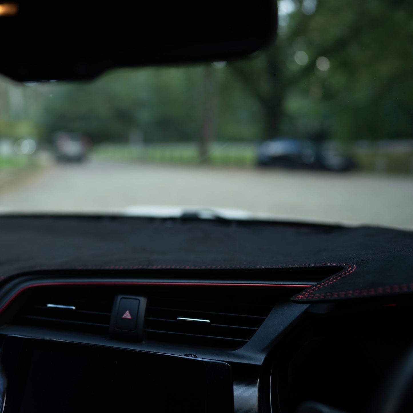 Honda Civic 10th Gen TAKETWO Suede Dash Mat FK8