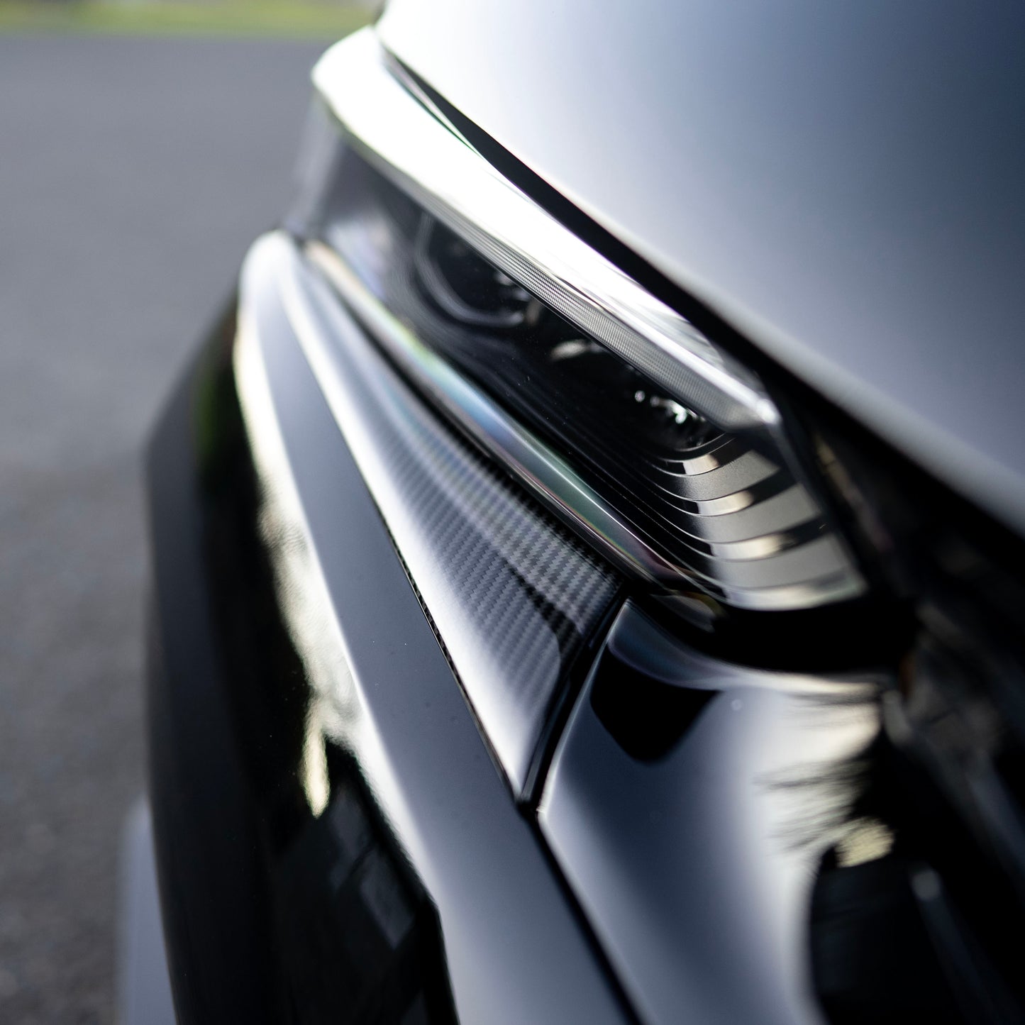 Honda Civic 11th Gen Carbon Under-Headlight Trim