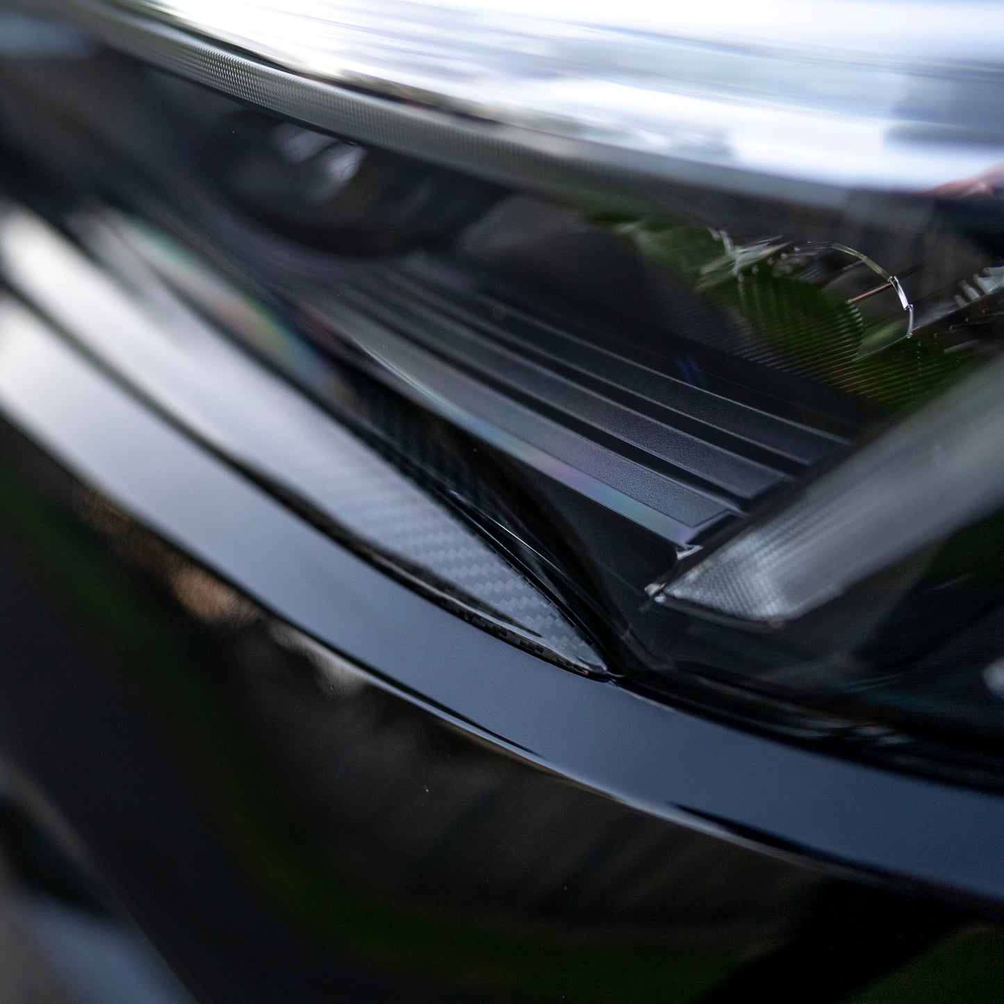 Honda Civic 11th Gen Carbon Under-Headlight Trim