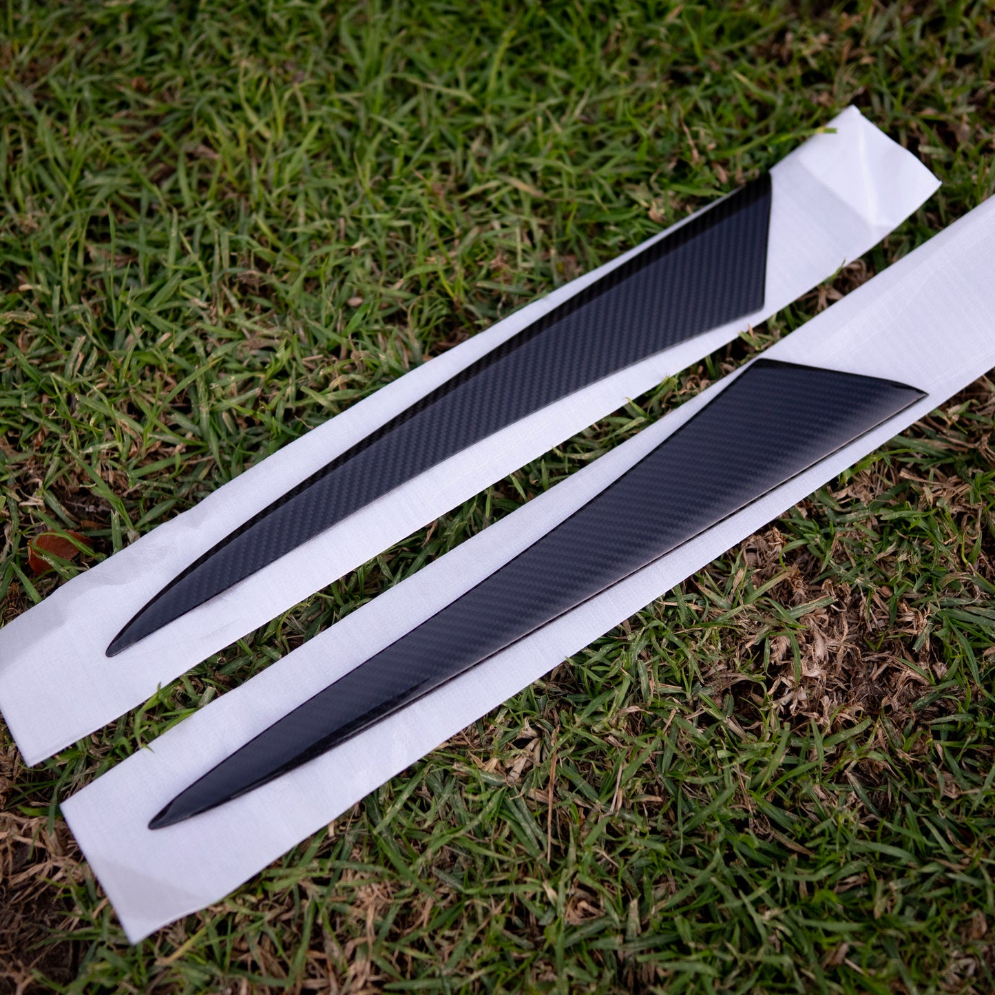 Honda Civic 11th Gen Carbon Under-Headlight Trim