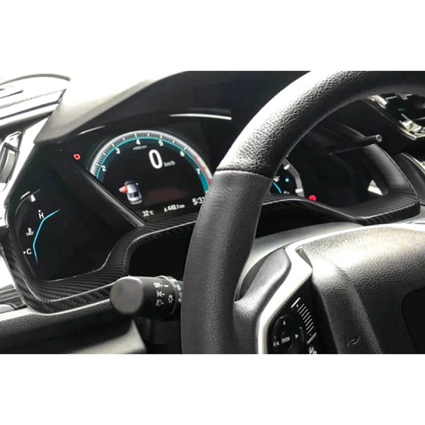 Honda Civic 10th Gen Type R FK8 Carbon Cluster Surround