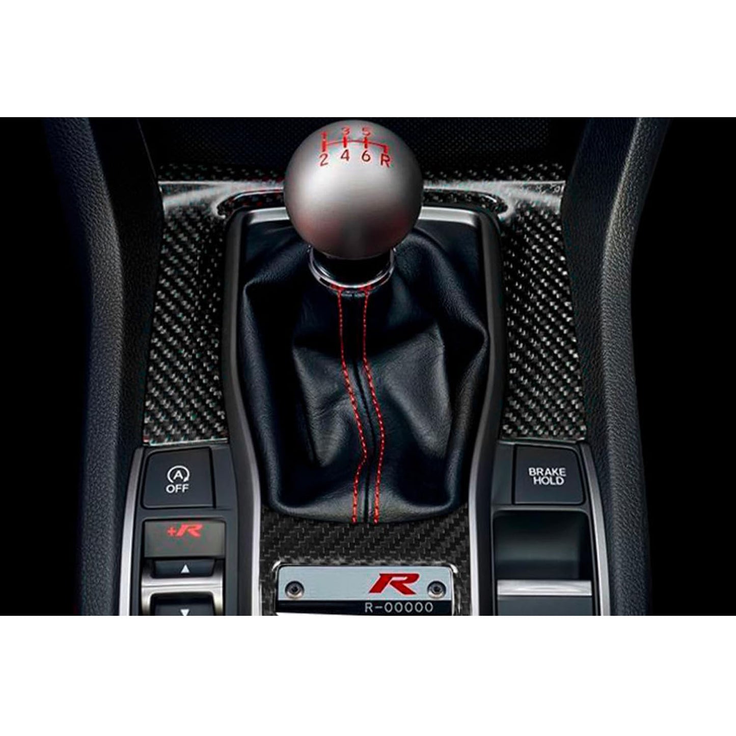 Honda Civic 10th Gen Type R FK8 Carbon Gear Shift Panel Trim